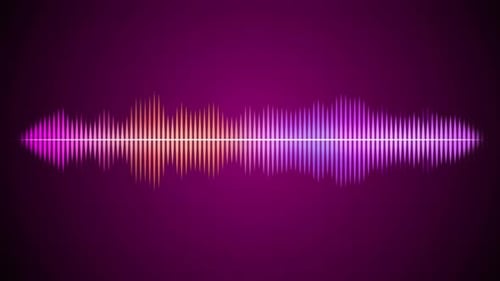 Sound Waves Background