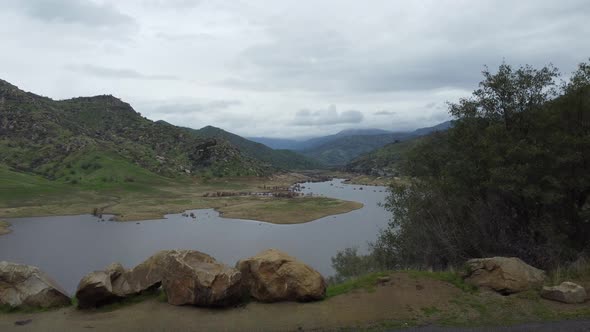Lake Kaweah In Three Rivers, California. , Nature Stock Footage ft ...