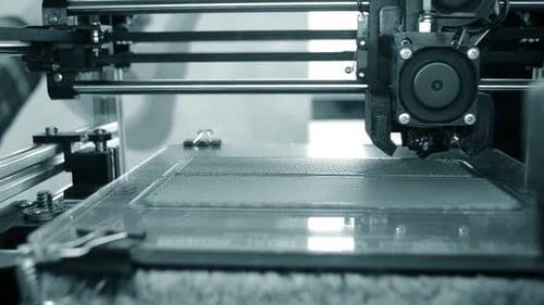 3D-Drucker Druckobjekt 3D-Drucker Druckobjekt Geschmolzener Kunststoff