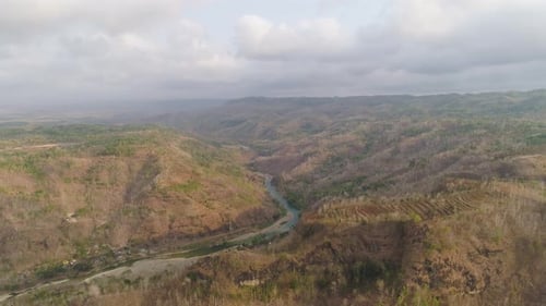 Fluss im Mountain Canyon