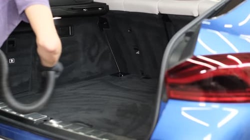 Cleaning the Car From Dirt and Debris