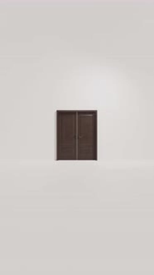 3D Loop Satisfying Door Pathway Animation