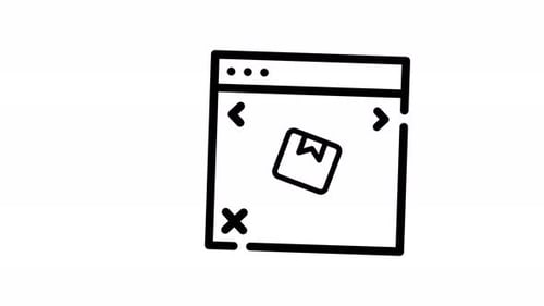 Animationswebsite-Box-Symbol