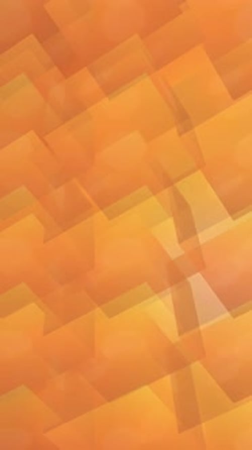 3D Transparent Cube Spinning Tiled Background Vertical Video Loop