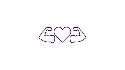 Animated Love Power lcon