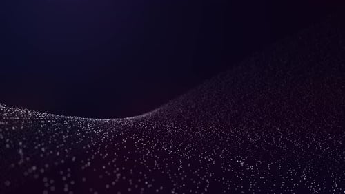 abstract wave particles 4k wallpaper animation. Abstract digital particle wave and lights background
