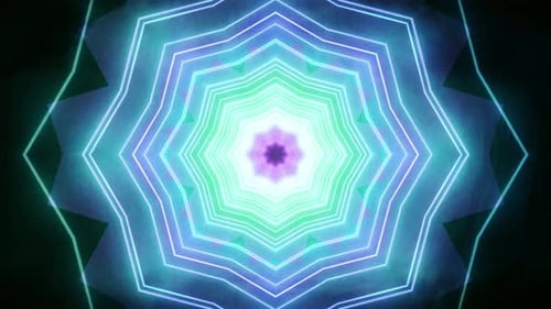 Neon Tunnel Background