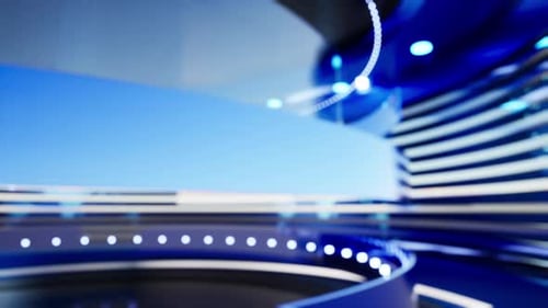 Hintergrund für TV-Nachrichtensendungen. Virtual Studio-Hintergrund