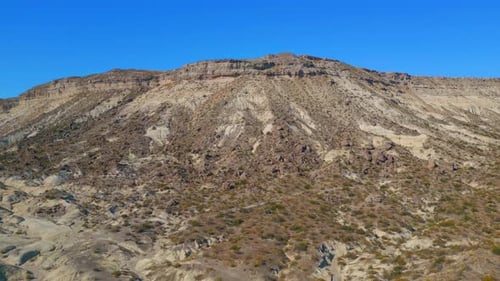 Luftbild der felsigen Landschaft