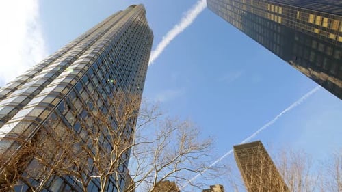 Urban City Skyline Metropolis Buildings