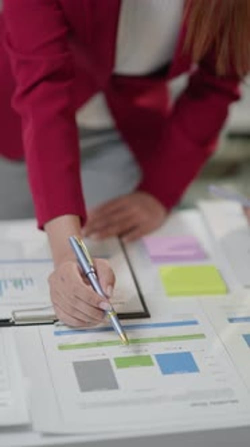 Group of teamwork businessman working and brainstorming in office