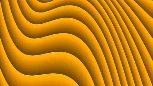 Abstrakte Wellen, Streifen, Kurven, Linien, Form, Muster, nahtlose Textur, futuristischer Hintergrund, 3D, 4k-Video