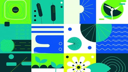 Clean Energy Loop Background II