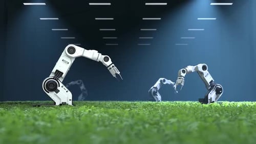 Futuristic Robotic Arms in Agriculture