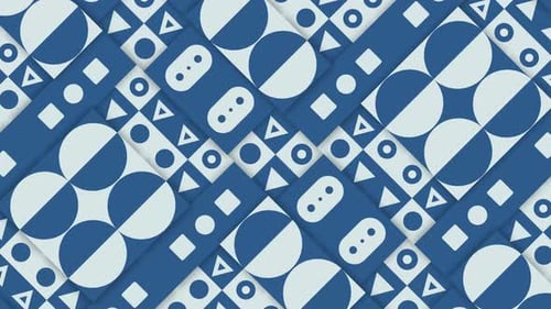 Abstract Geometric Background 4K