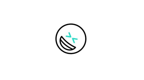 Icono animado de risa
