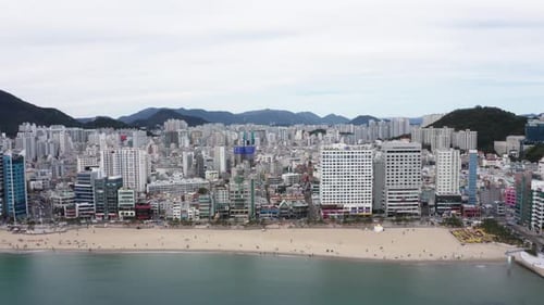 Busan Gwangalli Beach in South Korea