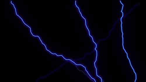 Electric blue effect background.