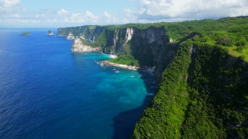 Manta point in Nusa Penida.