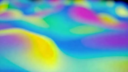 Abstract Fluid Rainbow Holographic Background Loop