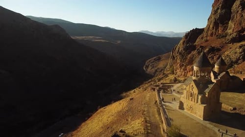 Noravank Monastery in Armenia, Aerial View