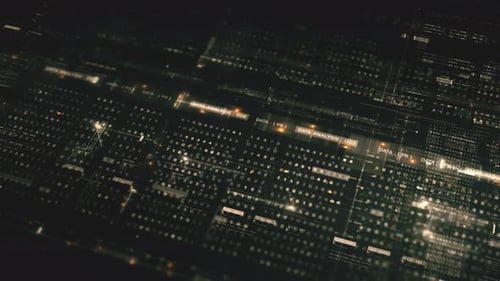 Advance Data Matrix Simulation UI Background 08