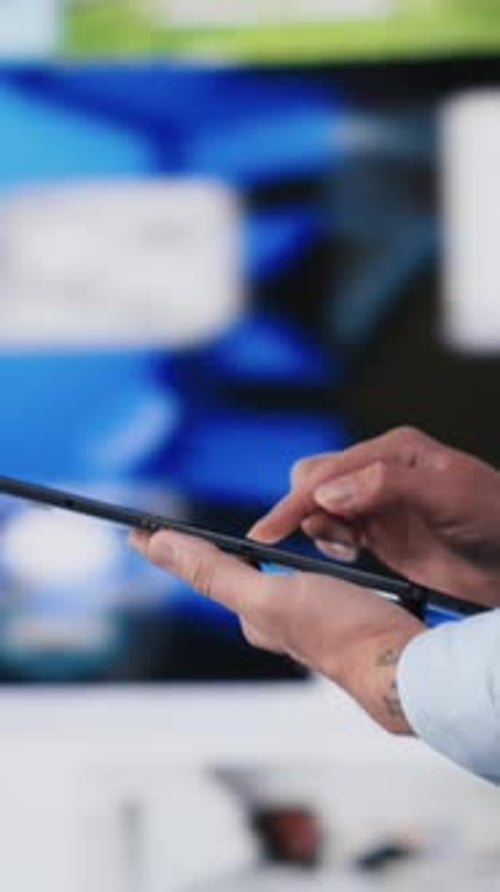 Vertical Video Social Media User Enjoying Digital Connection Between People