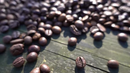 Roasted Brown Coffee Beans