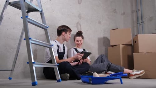 Concepto de renovación de la casa DIY