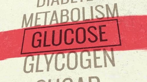 Glucose 3D Scrolling Title Animation