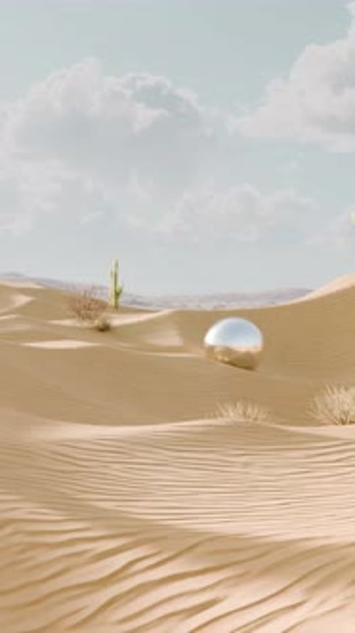 Desert Storm Doorway 3D Animation