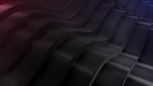 Abstract Wavy Fluid Motion Background Loop