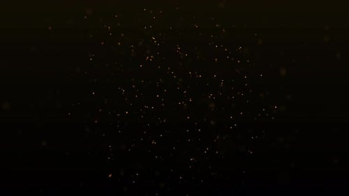 Hintergrundschleife mit Goldpartikeln