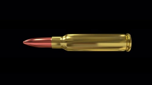 Cartucho Golden Bullet para rifle, munición, arma de fuego, proyectil, estuche de tiro, peligro de guerra