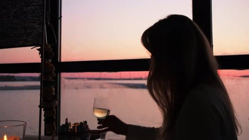 Serene Sunset Dining Experience with Spectacular Sea View