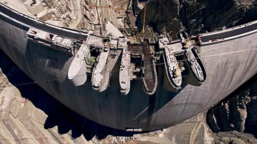 Dam Project in Construction Phase