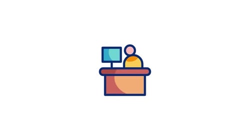 Reception Animated Icon
