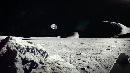Lunar Landscape - The Surface of the Moon