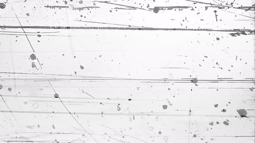 Animated Grunge Lines and Splatter Overlay