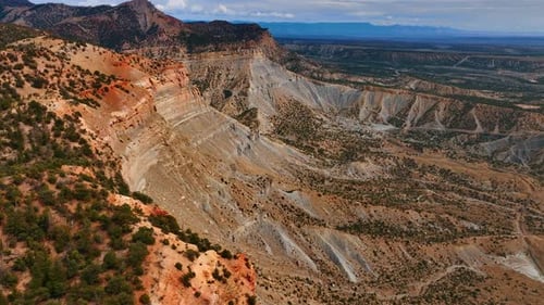 Amazing canyons with some lichens growing on. Stunning rocks in the wilderness of Utah, USA.