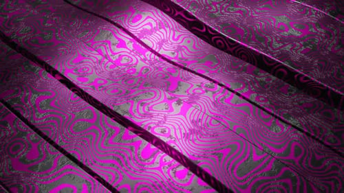 Pink And Gray Block Waves Background Loop Animation In 1080Hd