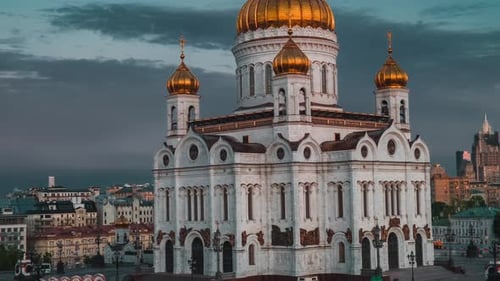 Cathedral In The City Aerial