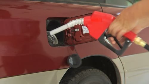 Filling Up Car with Gas Automobile