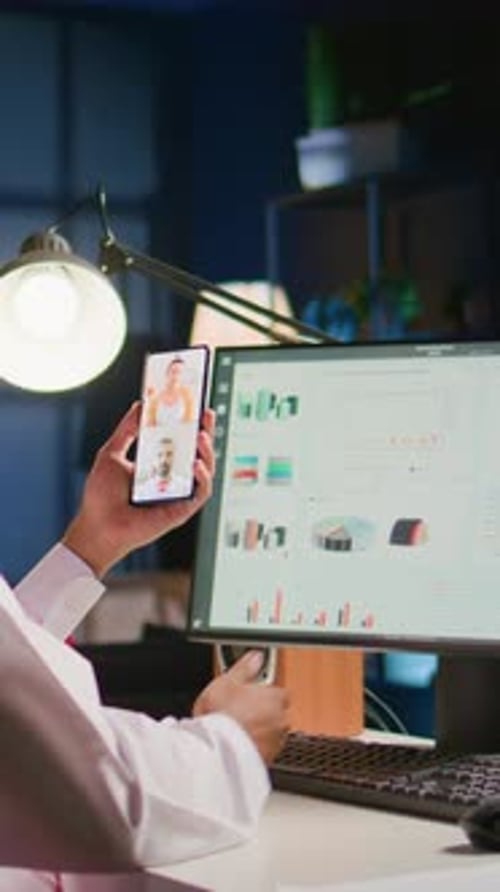 Modern Communication: Video Call with Data Analysis