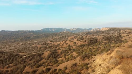 Vashlovani National Park Badlands