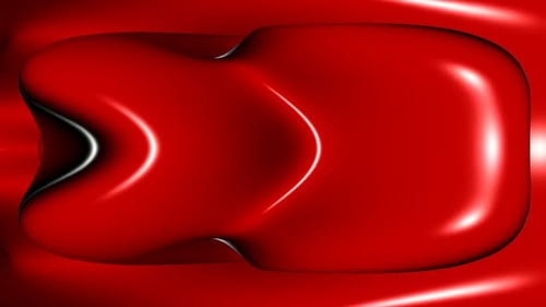 Background with Red Shaped Plasma, Reflection, Unique Design, 3D Render, Exclusive