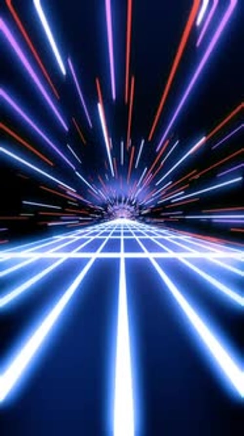 The Road In The Neon Tunnel