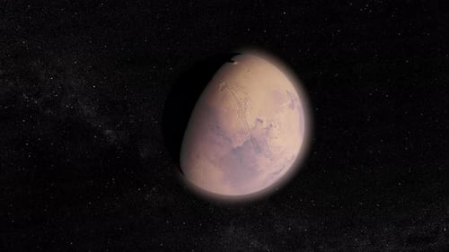 Mars — Der rote Planet im Weltraum