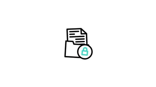 Icono de archivos animados
