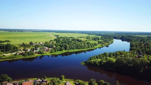 The Kasplya River, The Western Dvina River And The Urban Village Of Surazh 09